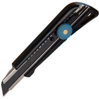 18mm Professional Knife with Ratchet, Stainless Steel, Heavy-Duty, Plastic Handle Advanced Consulting and Training Ltd.