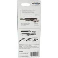 18mm Professional Knife, Stainless Steel, Heavy-Duty, Rubber Handle Advanced Consulting and Training Ltd.