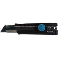 25mm Retractable Knife, Stainless Steel, Heavy-Duty, Rubber Handle Advanced Consulting and Training Ltd.