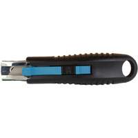 Standard-Duty Retractable Safety Knife, Stainless Steel, Rubber Handle Advanced Consulting and Training Ltd.
