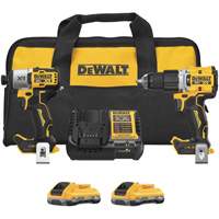 Ensemble 2 outils tournevis &agrave; chocs/perfomarteau XR avec bloc-piles POWERPACK, 20 V Advanced Consulting and Training Ltd.