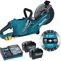 40Vmax XGT Brushless Power Cutter with 8.0Ah Batteries Kit, 9", 40 V Advanced Consulting and Training Ltd.