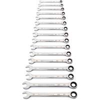 Jeu de cl&eacute;s &agrave; 12 pans et 90 dents, Combinaison &agrave; cliquet, 16 morceaux, M&eacute;trique Advanced Consulting and Training Ltd.
