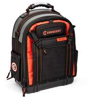 Tradesman Backpack, 18" L x 10" W, Black/Grey/Orange, Polyester Advanced Consulting and Training Ltd.