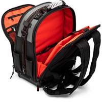 Tradesman Backpack, 18" L x 10" W, Black/Grey/Orange, Polyester Advanced Consulting and Training Ltd.