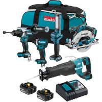 Ensemble de 5 outils sans fil LXT &agrave; moteur sans balais, Lithium-ion, 18 V Advanced Consulting and Training Ltd.