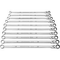 Jeu de cl&eacute;s Gearbox &agrave; t&ecirc;te flexible XL et cannelure universelle 120XP, Cl&eacute; polygonale, 10 morceaux, Imp&eacute;rial Advanced Consulting and Training Ltd.