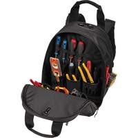 Phantom Collection 36-Pocket Tool Backpack, 11" L x 14-1/2" W, Black, Ballistic/Polyester Advanced Consulting and Training Ltd.