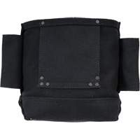 Phantom Collection Nut & Bolt Bag with 2 Sleeves, Canvas, 3 Pockets, Black Advanced Consulting and Training Ltd.