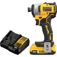 Ensemble tournevis &agrave; chocs sans fil et sans balai ATOMIC COMPACT SERIES MAX*, 1/4", 1700 lb-po Couple max., 20 V, Lithium-ion Advanced Consulting and Training Ltd.