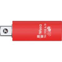 Adaptateur isol&eacute; VDE A/B, Prise 1/4", Douille 3/8", 2,78" lo, Sph&eacute;rique Advanced Consulting and Training Ltd.