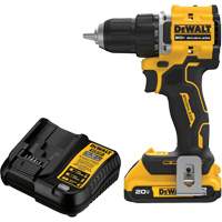 Ensemble visseuse-perceuse sans fil et sans balai ATOMIC COMPACT SERIES, Lithium-ion, 20 V, Mandrin 1/2" Advanced Consulting and Training Ltd.