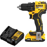 Ensemble de perceuse-visseuse sans fil et sans balai, Lithium-ion, 20 V, Mandrin 1/2" Advanced Consulting and Training Ltd.