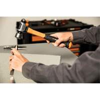 Ball Pein Hammer, 32 oz. Head Weight, Plain/Polished Face, Fibreglass Handle Advanced Consulting and Training Ltd.