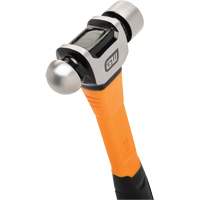 Ball Pein Hammer, 16 oz. Head Weight, Plain/Polished Face, Fibreglass Handle Advanced Consulting and Training Ltd.