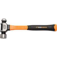 Ball Pein Hammer, 32 oz. Head Weight, Plain/Polished Face, Fibreglass Handle Advanced Consulting and Training Ltd.