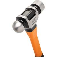 Ball Pein Hammer, 32 oz. Head Weight, Plain/Polished Face, Fibreglass Handle Advanced Consulting and Training Ltd.