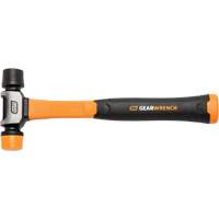 Soft Face Hammer, 16 oz. Head Weight, Plain Face, Solid Steel Handle, 12-1/4" L Advanced Consulting and Training Ltd.