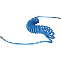 MAXAIR Coiled Hose, Air, 1/4" ID x 50' L, Polyurethane Advanced Consulting and Training Ltd.