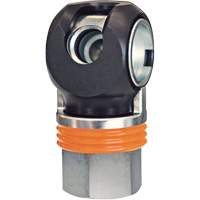 Raccord industriel rapide TOPQUIK SC, Acier nickel&eacute;, 1/2", NPT femelle, 359 PSI Advanced Consulting and Training Ltd.