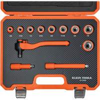 Insulated Ratchet & Socket Set with Case, 1000 V, 12 Pcs Advanced Consulting and Training Ltd.