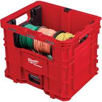 Bac distributeur de fils XL PACKOUT, 15-3/4" x 18-5/8" x 15", Noir/Rouge Advanced Consulting and Training Ltd.