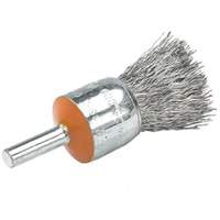 Mounted End Brush with Crimped Wires, 1/2", 0.01" Fill, 1/4" Shank Advanced Consulting and Training Ltd.