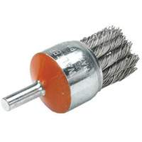 Brosse mont&eacute;e &agrave; fils nou&eacute;s, 1-1/8" dia., dia. Des fils 0,02", Tige 1/4" Advanced Consulting and Training Ltd.