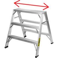 Chevalet de sciage industriel, 2' ha x 31,9375" la x 23,50" pr, Capacit&eacute; de 300 lb, Aluminium Advanced Consulting and Training Ltd.