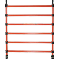Composants pour &eacute;chafaudages la tour en fibre de verre, Montant d'extr&eacute;mit&eacute;, 47" la x 60" h Advanced Consulting and Training Ltd.