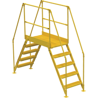 Crossover Ladder, 103-1/2" Overall Span, 50" H x 48" D, 24" Step Width Advanced Consulting and Training Ltd.