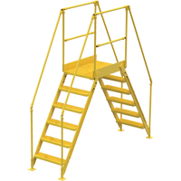 Crossover Ladder, 104" Overall Span, 60" H x 36" D, 24" Step Width Advanced Consulting and Training Ltd.