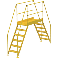 Crossover Ladder, 128" Overall Span, 60" H x 60" D, 24" Step Width Advanced Consulting and Training Ltd.