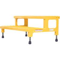 Adjustable Step-Mate Stand, 2 Step(s), 36-3/16" W x 22-7/8" L x 15-1/4" H, 500 lbs. Capacity Advanced Consulting and Training Ltd.