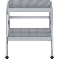 Aluminum Step Stand, 2 Step(s), 22-13/16" W x 24-9/16" L x 20" H, 500 lbs. Capacity Advanced Consulting and Training Ltd.