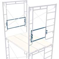 Adjustable End-Stop Scaffolding Guardrail, Guard Rail, 21" H Advanced Consulting and Training Ltd.
