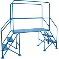 Crossover Ladder, 35-1/2" Overall Span, 31-1/2" H x 22" D, 22" Step Width Advanced Consulting and Training Ltd.