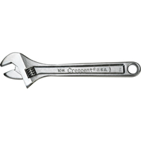 Cl&eacute;s &agrave; molette Crescent, 4" lo, la max. 1/2", Chrome Advanced Consulting and Training Ltd.