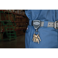 Porte-cl&eacute;s Super48, Polycarbonate, C&acirc;ble 48", Fixation Agrafe de ceinture Advanced Consulting and Training Ltd.
