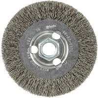 Disque &agrave; fils cr&ecirc;p&eacute;s, 4" dia., Fils 0,12", Arbre 5/8"-11 Advanced Consulting and Training Ltd.