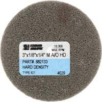 Standard Abrasives Unitized Wheel, 3" x 1/4", 1/4" Arbor, Fine Grit, Aluminum Oxide Advanced Consulting and Training Ltd.