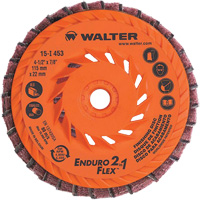 Meule &agrave; lamelles Enduro-Flex 2-in-1, 4-1/2" x 5/8"-11, Grain 80, C&eacute;ramique Advanced Consulting and Training Ltd.