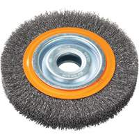 Brosses rotatives &agrave; fils torsad&eacute;s d'&eacute;tabli, 6" dia., Fils 0,0118", Arbre 1/2" - 1/4" Advanced Consulting and Training Ltd.