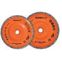Brosse coupe de finition Blendex U, 4-1/2" dia., Grain Fin, Carbure de silicium Advanced Consulting and Training Ltd.