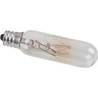 BULB INCAN. T6 CLEAR CAN;DELABRA 15W 145V 1/PACK Advanced Consulting and Training Ltd.