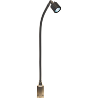 Lampe &agrave; col-de-cygne &agrave; flux &eacute;lev&eacute; de la s&eacute;rie LS, 5 W, DEL, Col 27", Noir Advanced Consulting and Training Ltd.