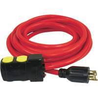 Rallonge pour g&eacute;n&eacute;ratrice avec remises en circuit, SJTW, AWG 10, 20 A, 4 prise(s), 25' Advanced Consulting and Training Ltd.
