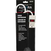 Surge Suppressor, 6 Outlets, 200 J, 1875 W, 3' Cord Advanced Consulting and Training Ltd.