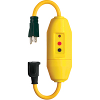 Jeux de cordons avec disjoncteur de fuite &agrave; la terre en ligne , 120 V, 15 A, Cordon de  Advanced Consulting and Training Ltd.