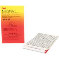 Livret d'&eacute;tiquettes pour le marquage de fils pr&eacute;imprim&eacute;es ScotchCode Advanced Consulting and Training Ltd.